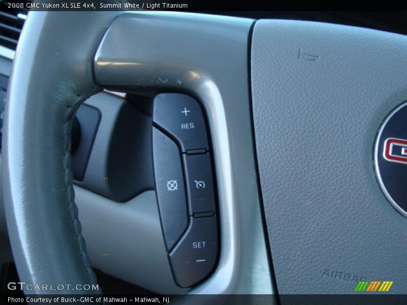 Summit White / Light Titanium 2008 GMC Yukon XL SLE 4x4