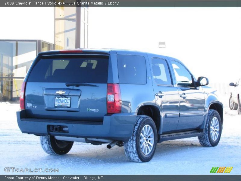  2009 Tahoe Hybrid 4x4 Blue Granite Metallic