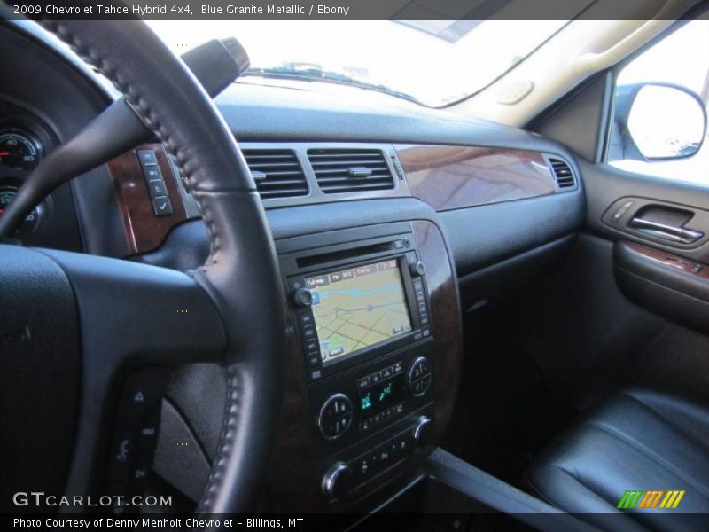 Blue Granite Metallic / Ebony 2009 Chevrolet Tahoe Hybrid 4x4