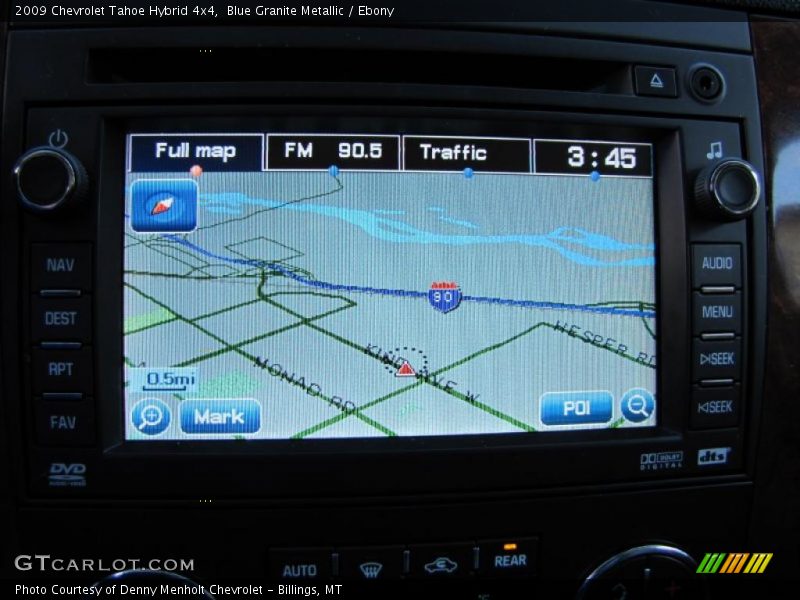 Navigation of 2009 Tahoe Hybrid 4x4