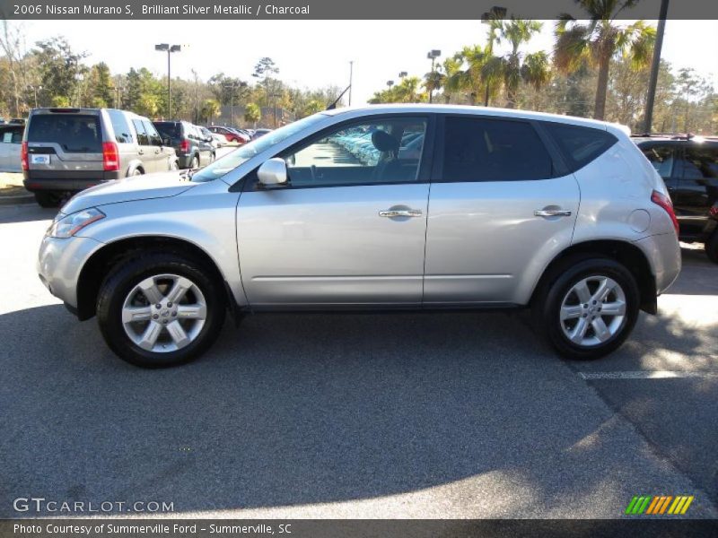 Brilliant Silver Metallic / Charcoal 2006 Nissan Murano S
