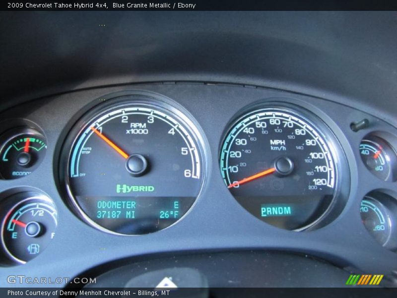  2009 Tahoe Hybrid 4x4 Hybrid 4x4 Gauges