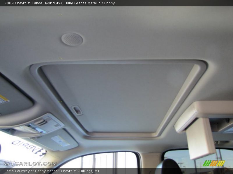 Blue Granite Metallic / Ebony 2009 Chevrolet Tahoe Hybrid 4x4