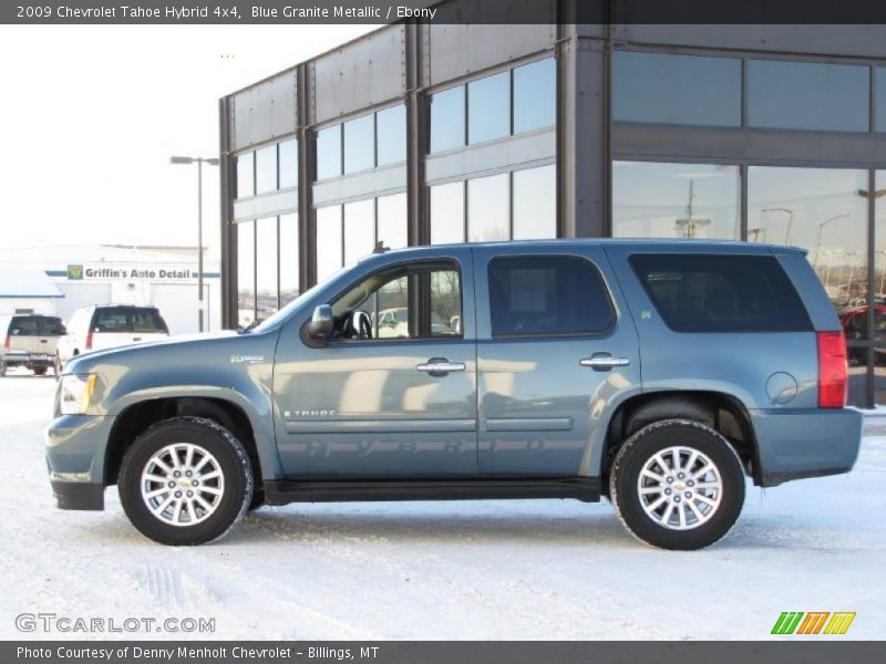  2009 Tahoe Hybrid 4x4 Blue Granite Metallic