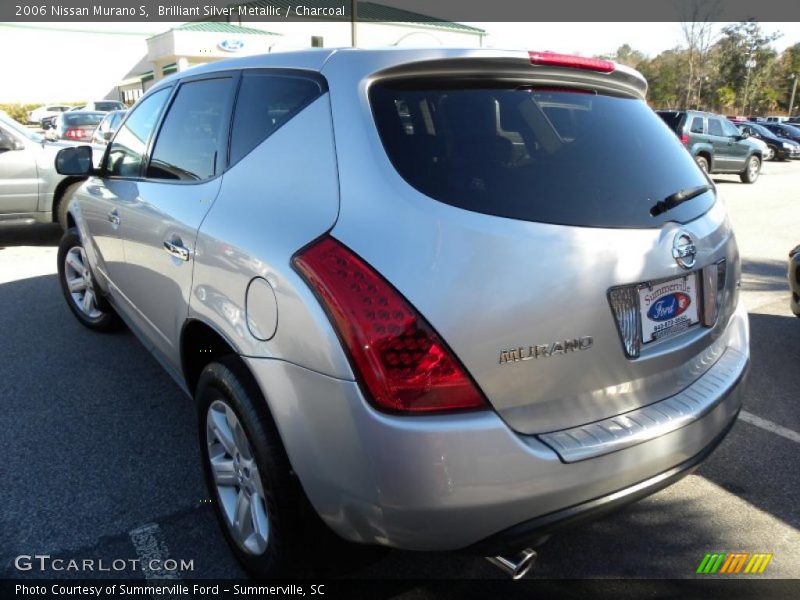 Brilliant Silver Metallic / Charcoal 2006 Nissan Murano S