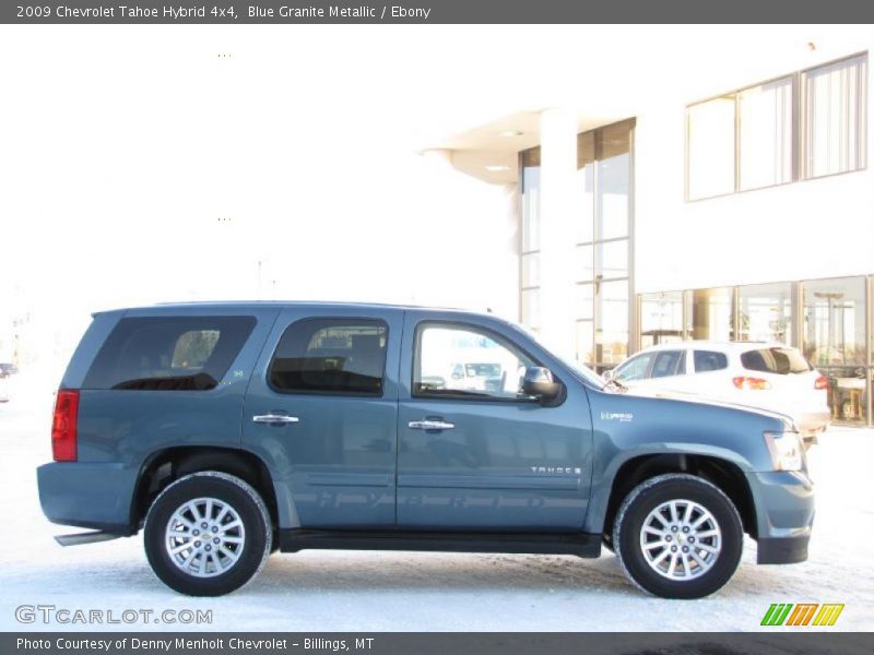 Blue Granite Metallic / Ebony 2009 Chevrolet Tahoe Hybrid 4x4