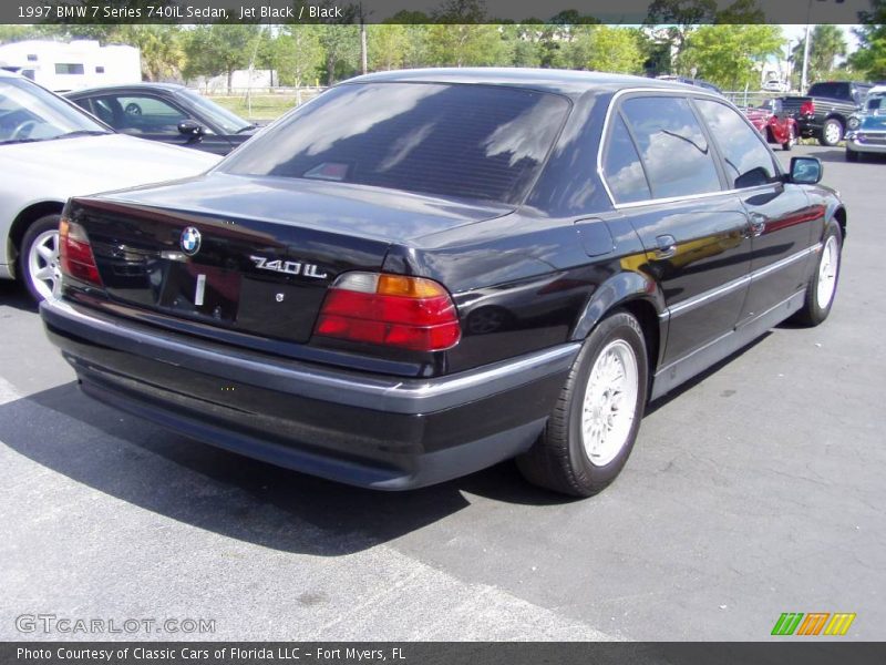 Jet Black / Black 1997 BMW 7 Series 740iL Sedan