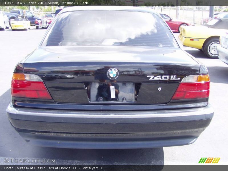Jet Black / Black 1997 BMW 7 Series 740iL Sedan