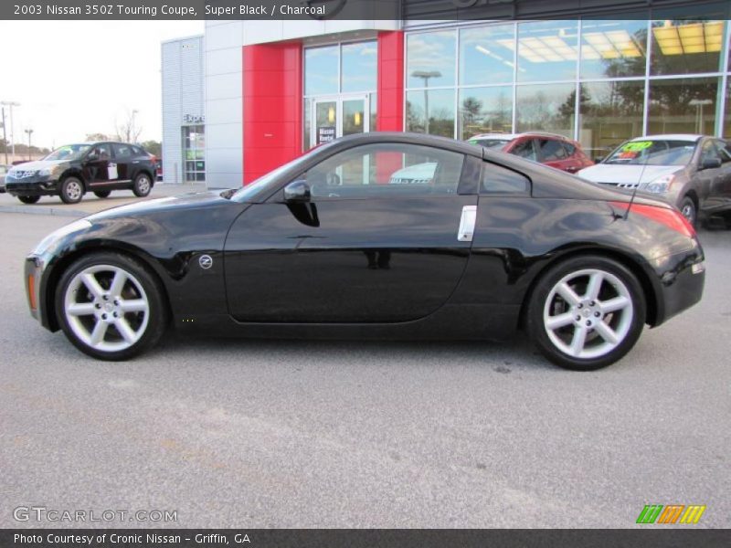 Super Black / Charcoal 2003 Nissan 350Z Touring Coupe