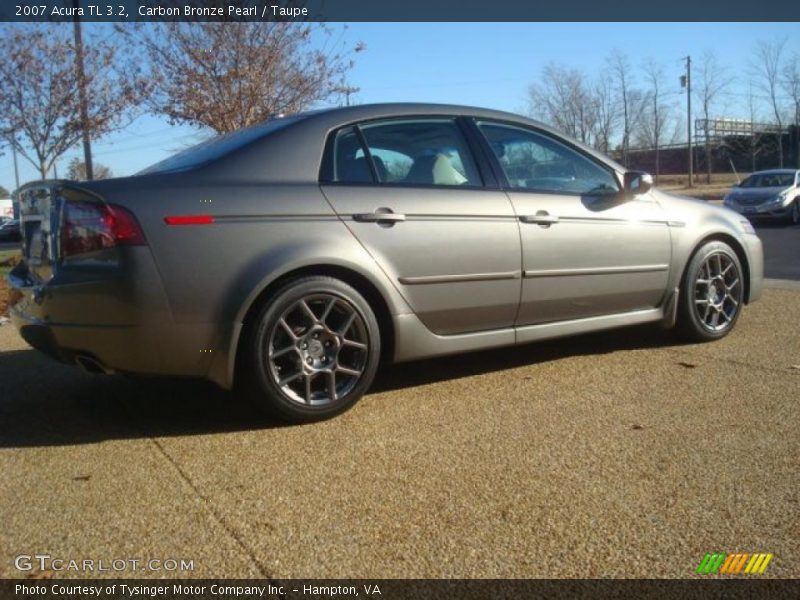 Carbon Bronze Pearl / Taupe 2007 Acura TL 3.2
