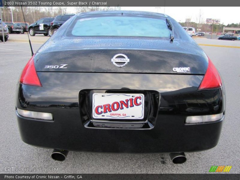 Super Black / Charcoal 2003 Nissan 350Z Touring Coupe