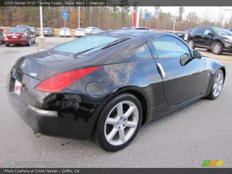 Super Black / Charcoal 2003 Nissan 350Z Touring Coupe
