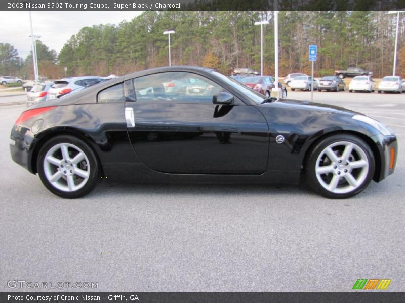 Super Black / Charcoal 2003 Nissan 350Z Touring Coupe