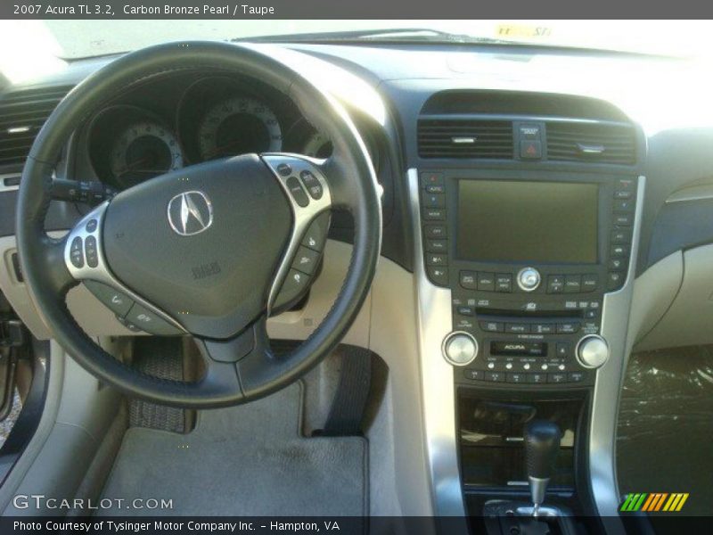 Carbon Bronze Pearl / Taupe 2007 Acura TL 3.2