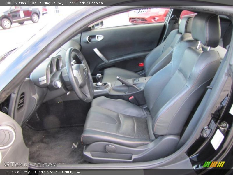 Super Black / Charcoal 2003 Nissan 350Z Touring Coupe