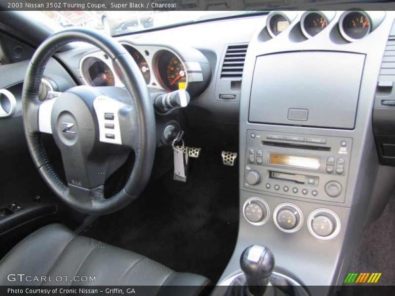 Super Black / Charcoal 2003 Nissan 350Z Touring Coupe