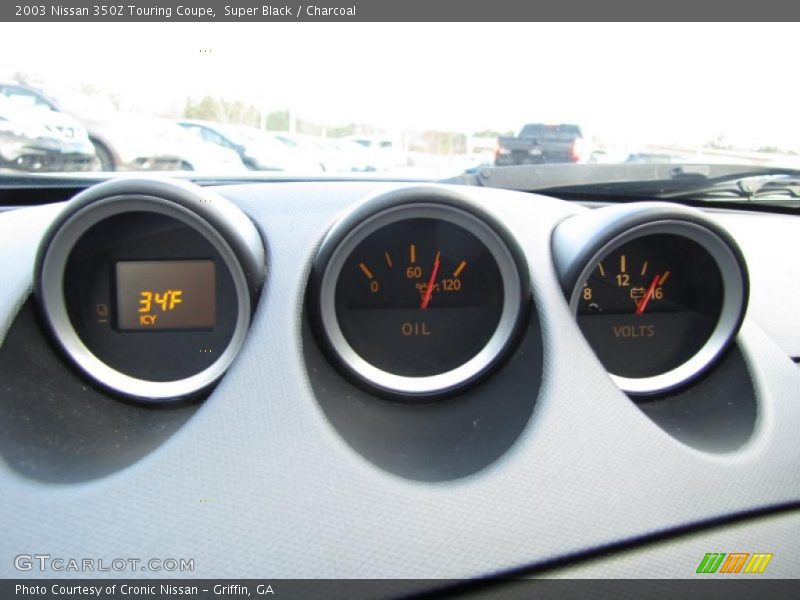 Super Black / Charcoal 2003 Nissan 350Z Touring Coupe