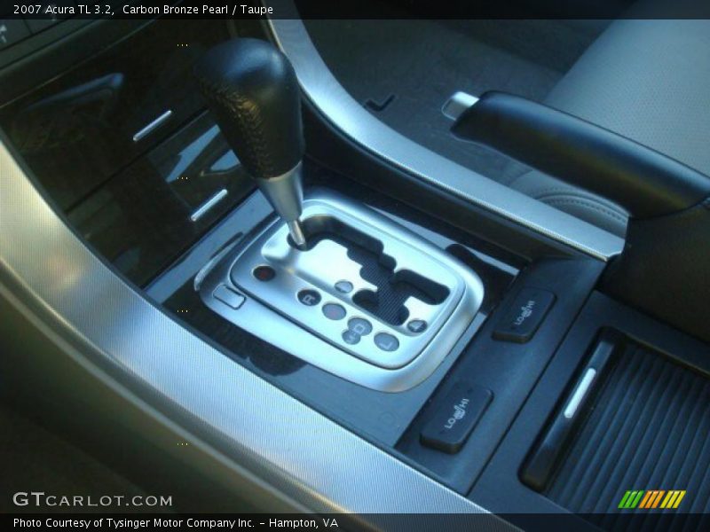 Carbon Bronze Pearl / Taupe 2007 Acura TL 3.2