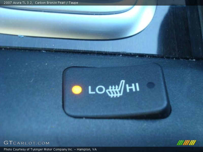 Carbon Bronze Pearl / Taupe 2007 Acura TL 3.2