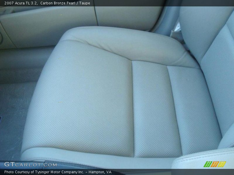 Carbon Bronze Pearl / Taupe 2007 Acura TL 3.2