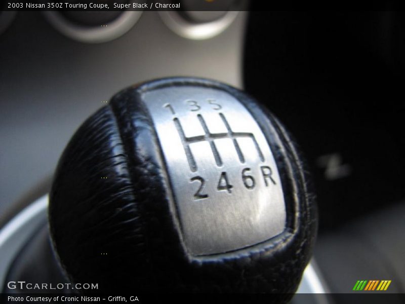 Super Black / Charcoal 2003 Nissan 350Z Touring Coupe