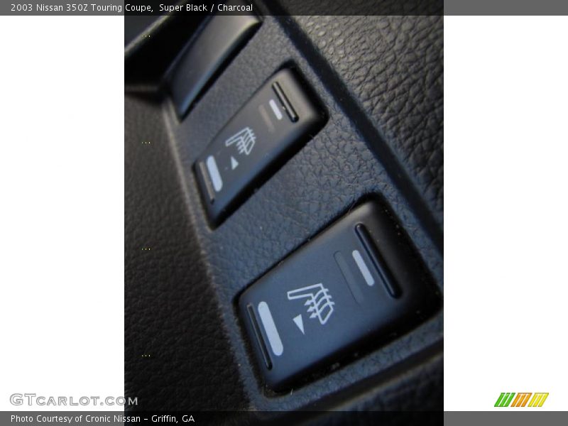 Super Black / Charcoal 2003 Nissan 350Z Touring Coupe