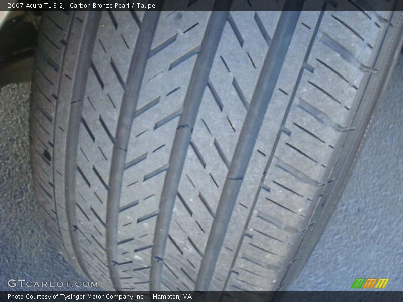 Carbon Bronze Pearl / Taupe 2007 Acura TL 3.2