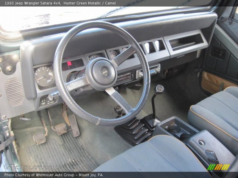 Camel Interior - 1993 Wrangler Sahara 4x4 