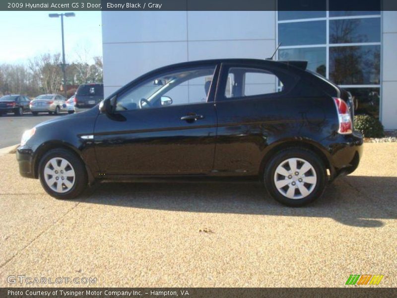  2009 Accent GS 3 Door Ebony Black