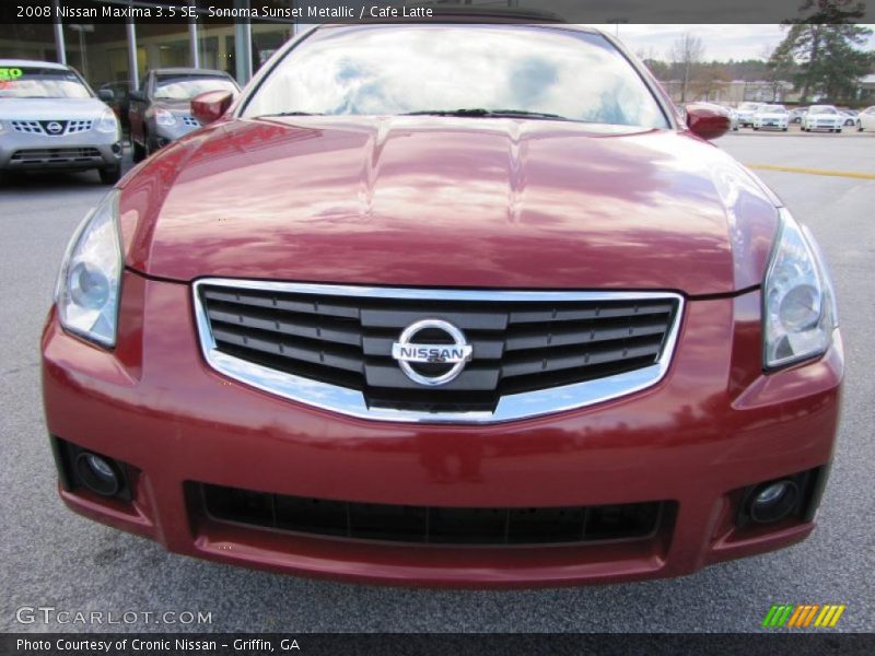 Sonoma Sunset Metallic / Cafe Latte 2008 Nissan Maxima 3.5 SE