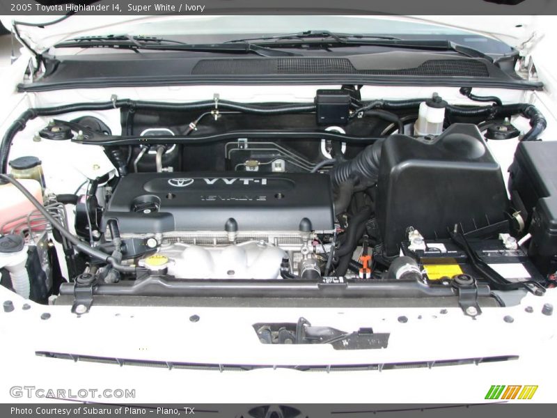 Super White / Ivory 2005 Toyota Highlander I4