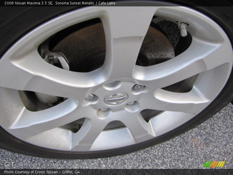 Sonoma Sunset Metallic / Cafe Latte 2008 Nissan Maxima 3.5 SE