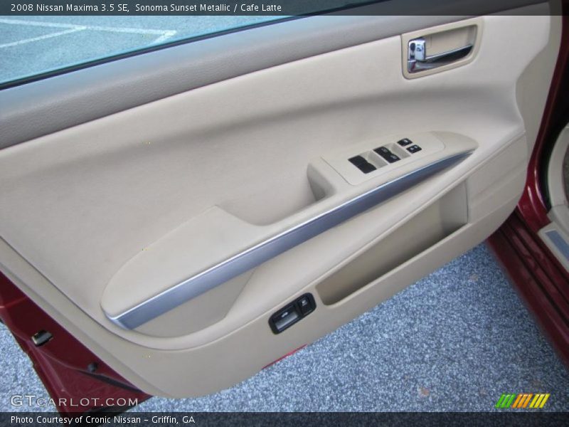 Sonoma Sunset Metallic / Cafe Latte 2008 Nissan Maxima 3.5 SE