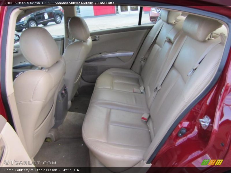 Sonoma Sunset Metallic / Cafe Latte 2008 Nissan Maxima 3.5 SE