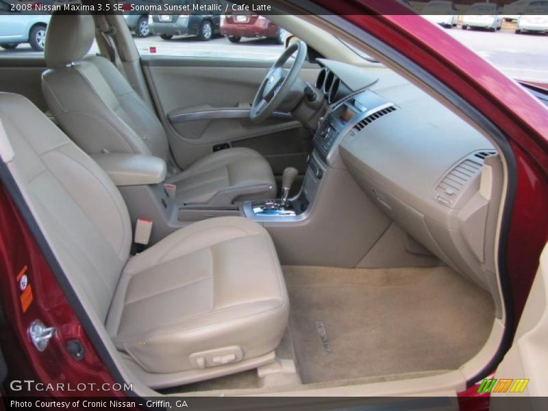 Sonoma Sunset Metallic / Cafe Latte 2008 Nissan Maxima 3.5 SE