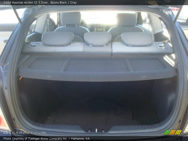  2009 Accent GS 3 Door Trunk