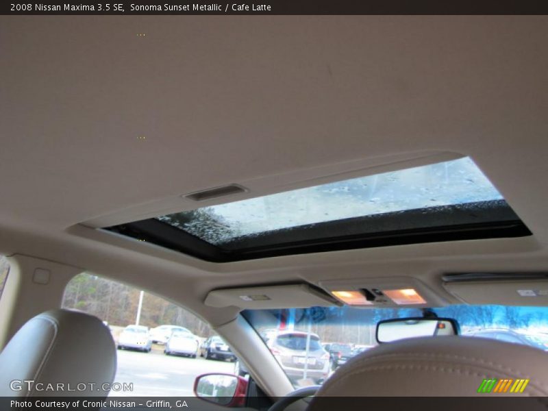 Sonoma Sunset Metallic / Cafe Latte 2008 Nissan Maxima 3.5 SE