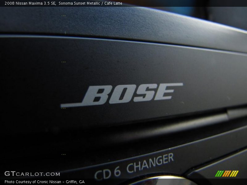 Sonoma Sunset Metallic / Cafe Latte 2008 Nissan Maxima 3.5 SE