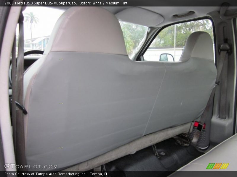 Oxford White / Medium Flint 2003 Ford F350 Super Duty XL SuperCab