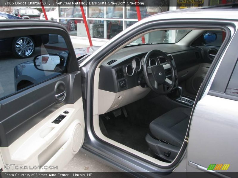 Silver Steel Metallic / Dark Slate Gray/Light Graystone 2006 Dodge Charger SXT