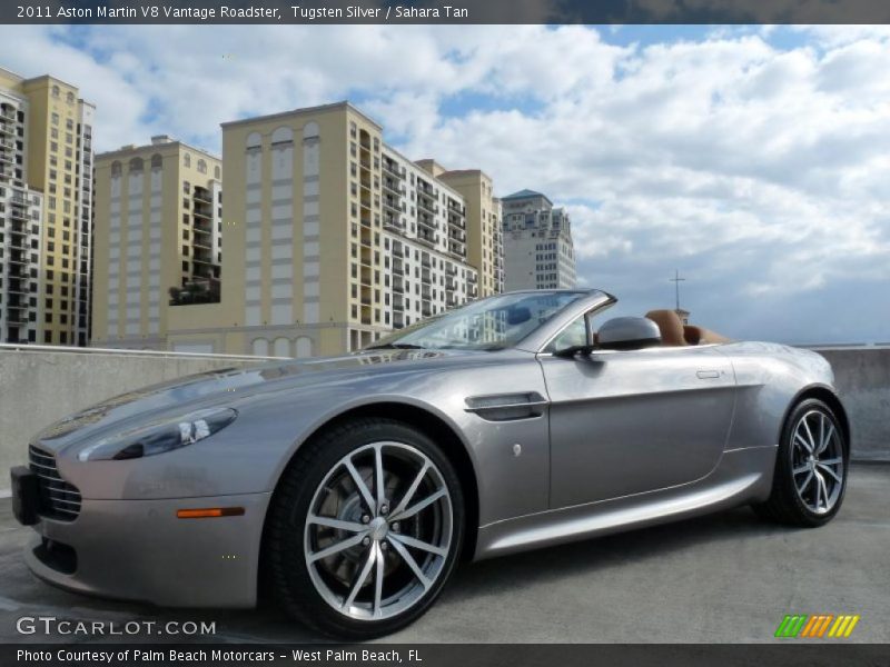 Front 3/4 View of 2011 V8 Vantage Roadster