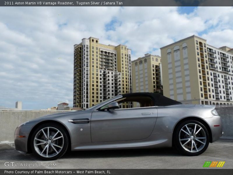  2011 V8 Vantage Roadster Tugsten Silver