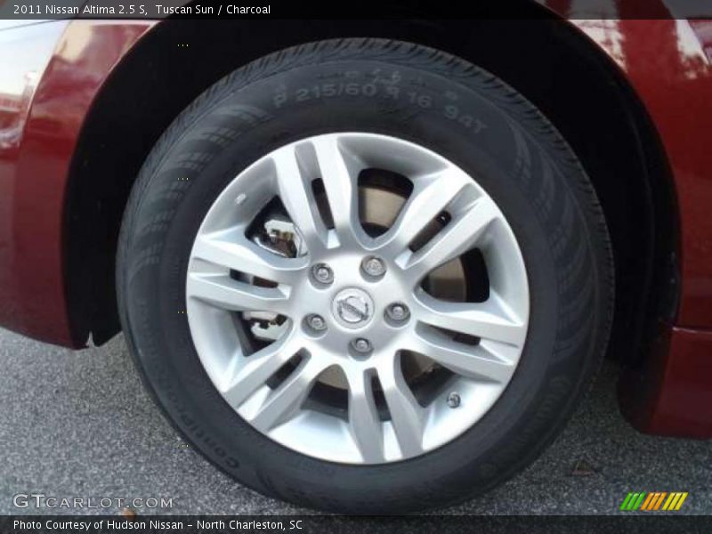 Tuscan Sun / Charcoal 2011 Nissan Altima 2.5 S