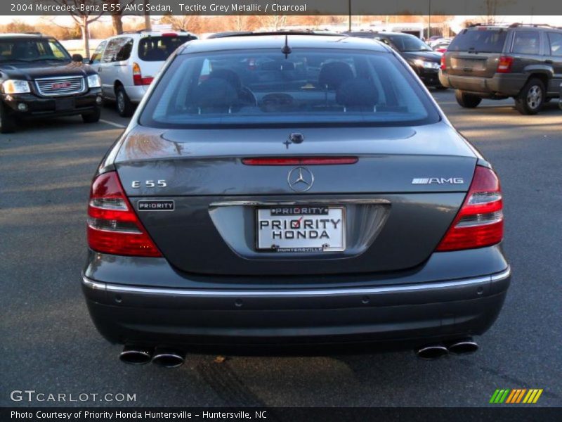 Tectite Grey Metallic / Charcoal 2004 Mercedes-Benz E 55 AMG Sedan
