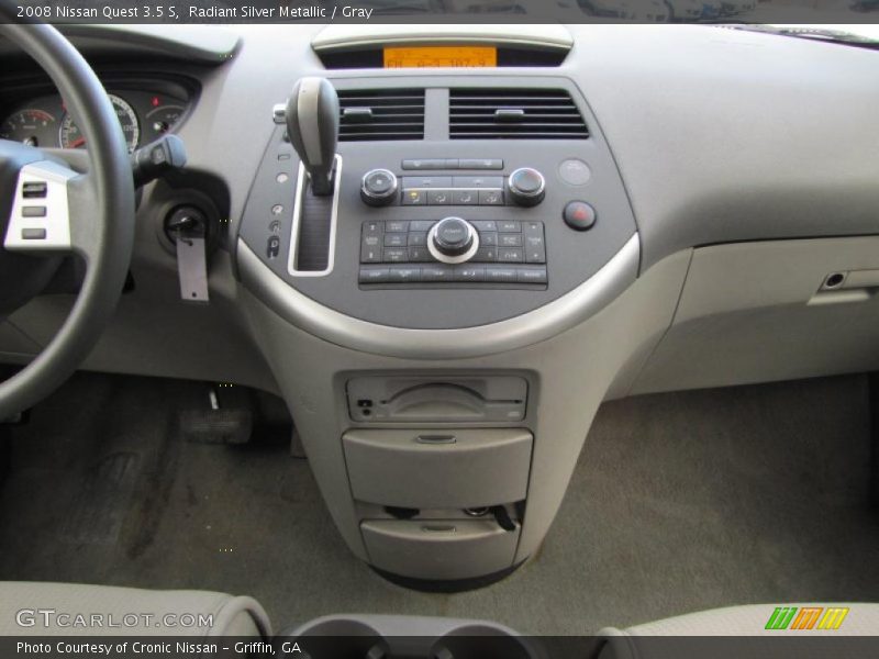 Radiant Silver Metallic / Gray 2008 Nissan Quest 3.5 S