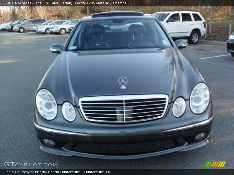 Tectite Grey Metallic / Charcoal 2004 Mercedes-Benz E 55 AMG Sedan