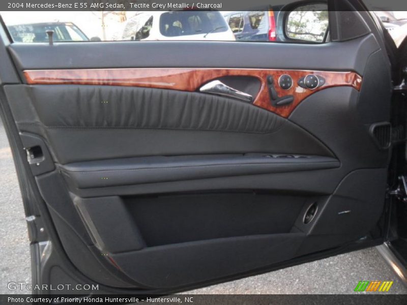 Tectite Grey Metallic / Charcoal 2004 Mercedes-Benz E 55 AMG Sedan