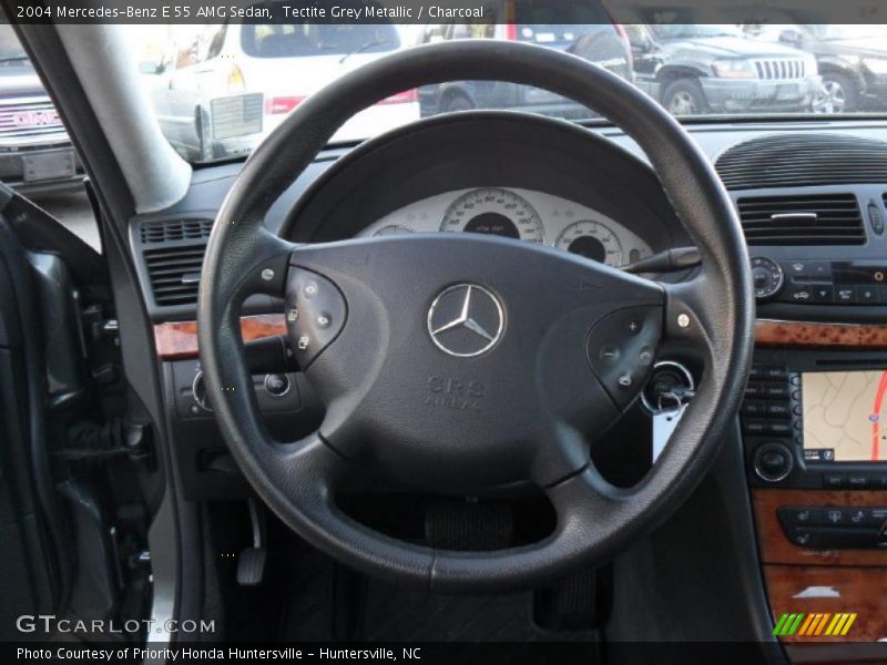 Tectite Grey Metallic / Charcoal 2004 Mercedes-Benz E 55 AMG Sedan