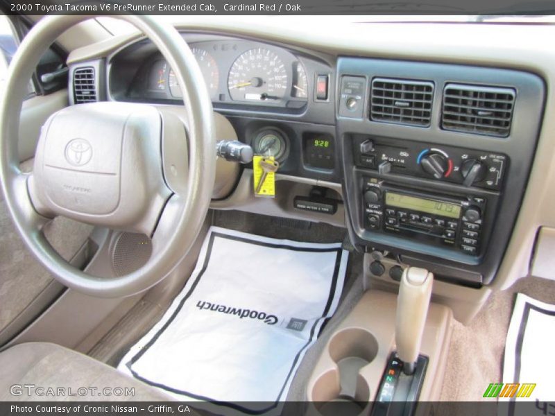  2000 Tacoma V6 PreRunner Extended Cab Oak Interior