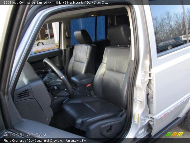 Bright Silver Metallic / Dark Slate Gray 2008 Jeep Commander Limited 4x4